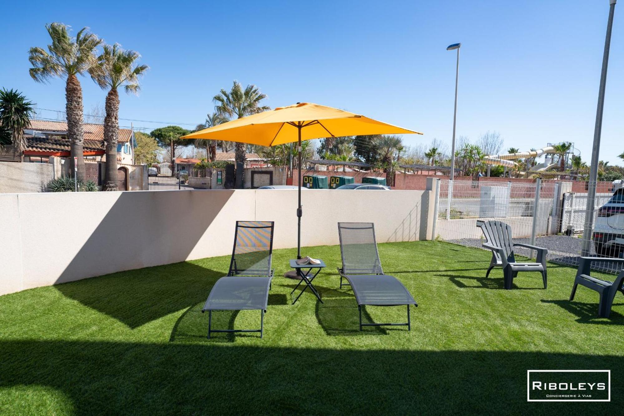 ויאס Grand T3 Neuf Climatise Avec Wifi A 100M De La Plage מראה חיצוני תמונה